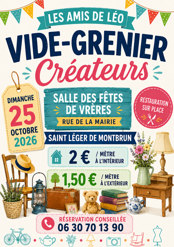 Vide grenier et créateurs