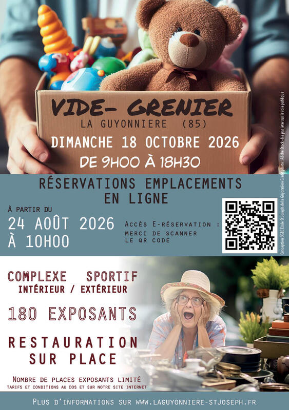 Vide grenier la guyonniere
