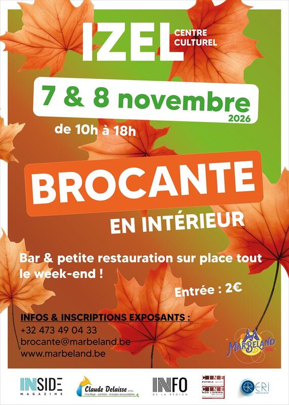 Brocante interieure du centre culturel