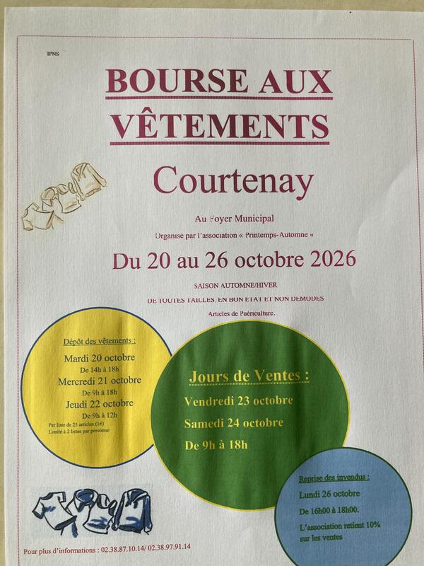 Bourse aux vêtements