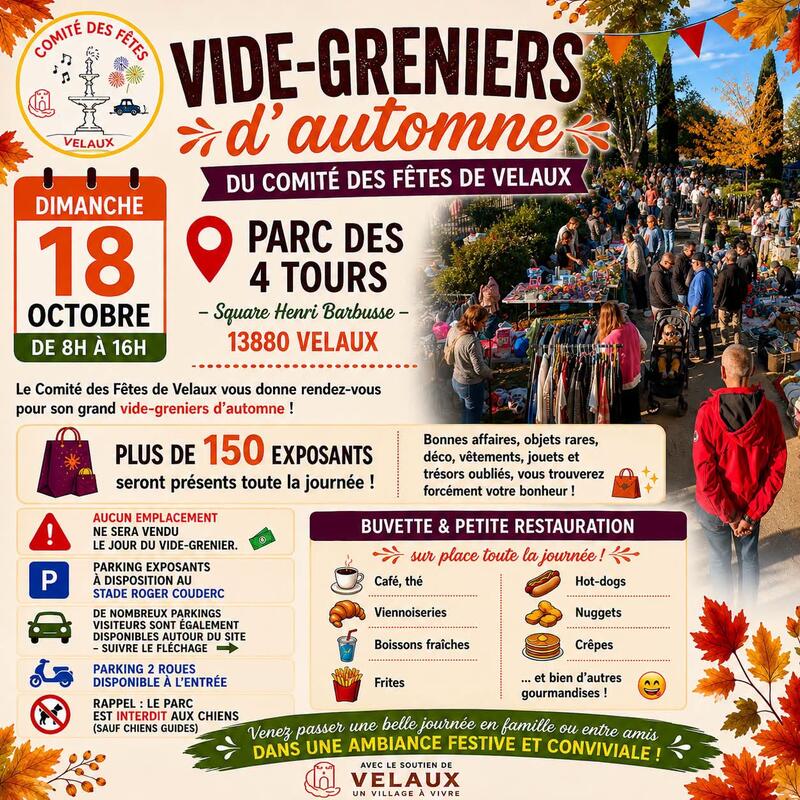Vide grenier d'automne