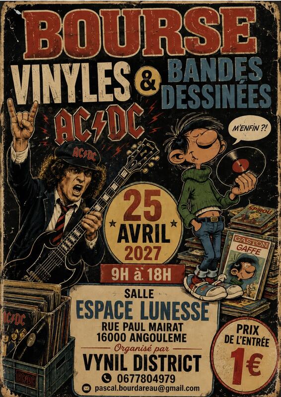 Bourses vinyles et bandes dessinées