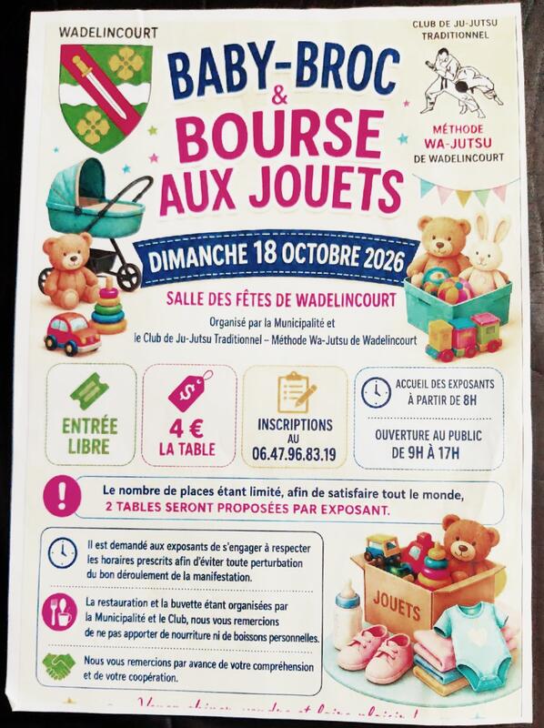 Bourse puériculture