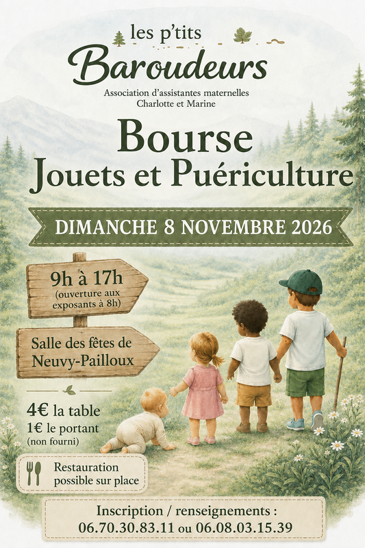 Bourse jouets et puériculture