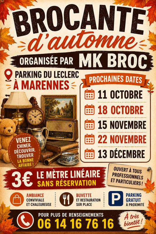 Brocante - vide grenier