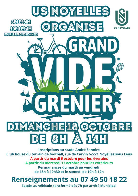 Vide grenier centre ville