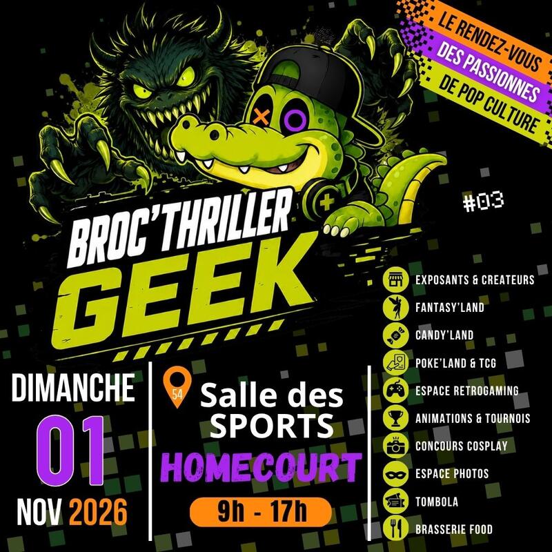 Broc thriller geek