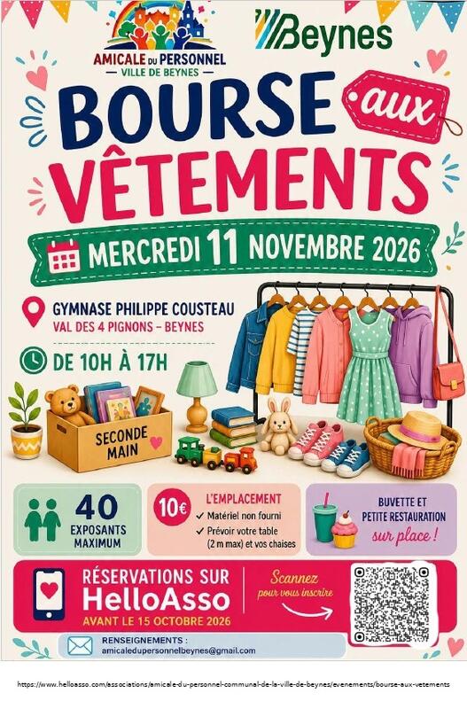 Bourse aux vêtements