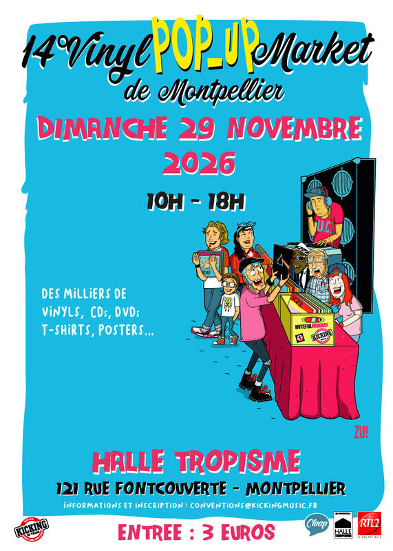 14ème vinyl pop-up market