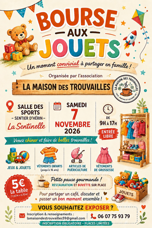 Bourse aux jouets