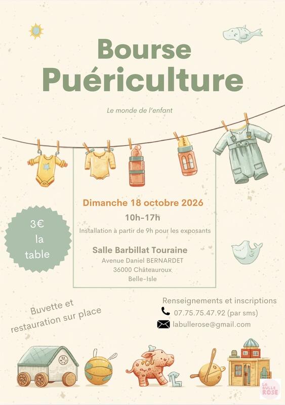 Bourse puériculture - le monde de l'enfant
