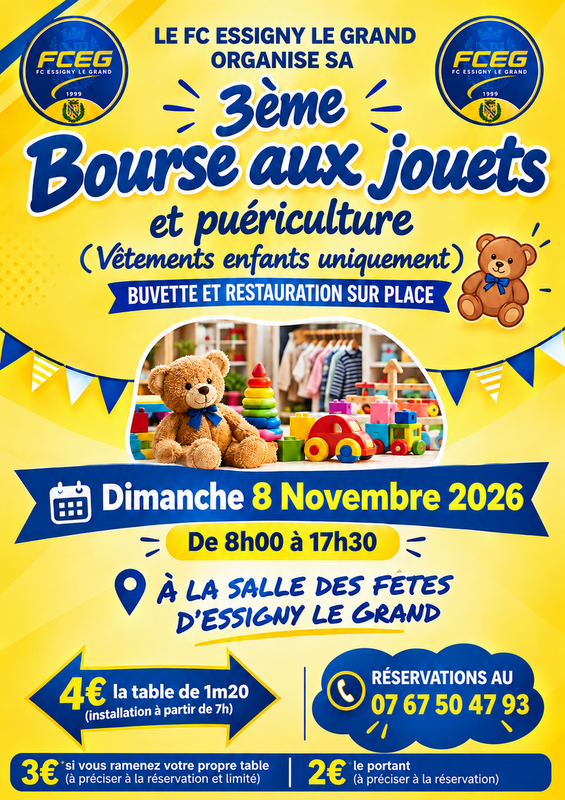 Bourse aux jouets et puériculture