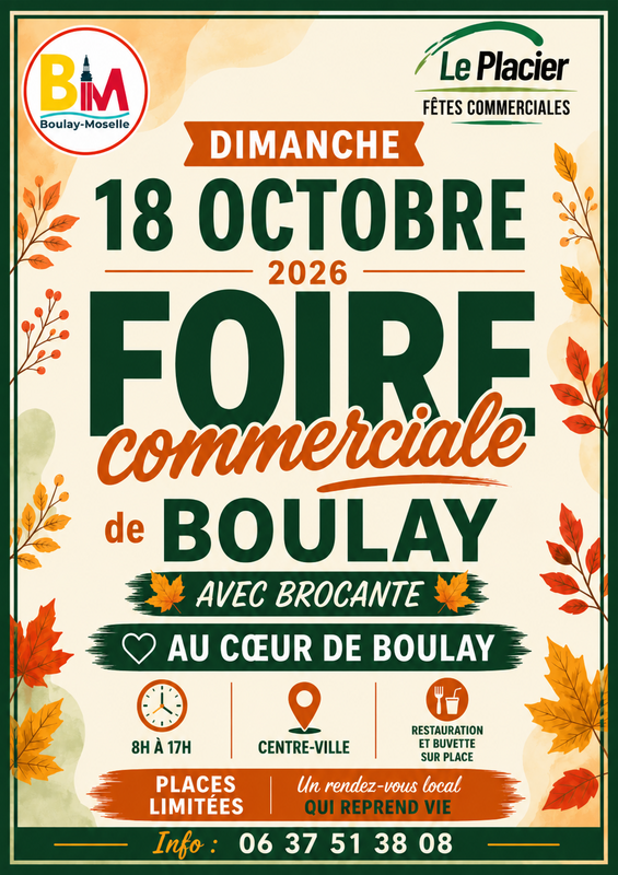 Foire commerciale - vide grenier