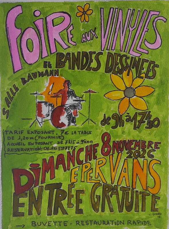 Foire aux vinyles et bd