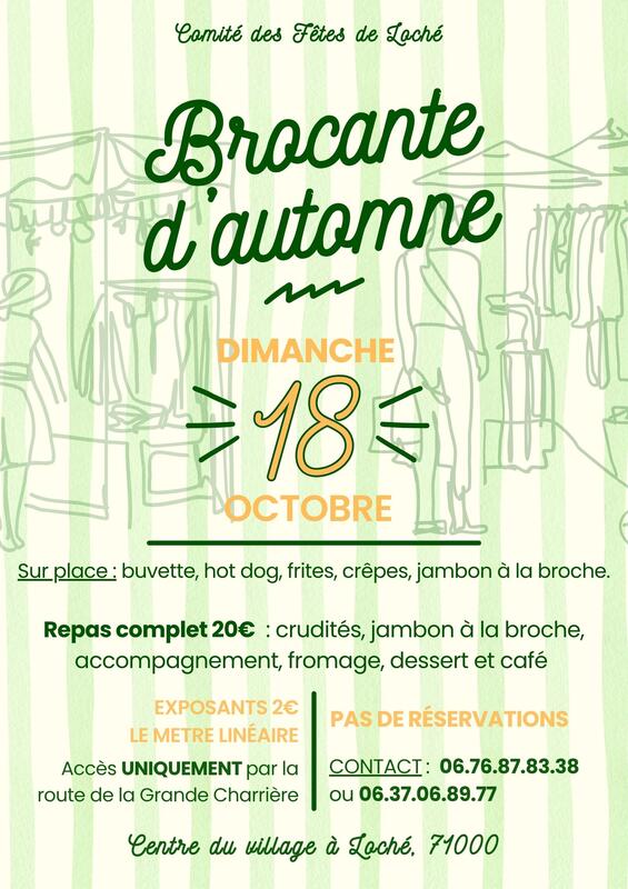 Vide grenier d'automne
