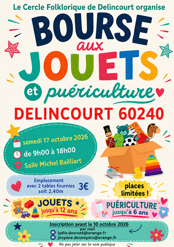 Bourse aux jouets et puériculture