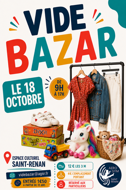 Vide bazar de l'agsr