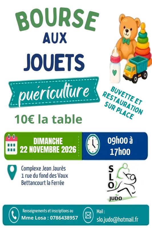 Bourse aux jouets et puériculture