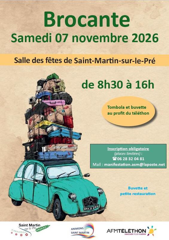 Brocante vide grenier en salle