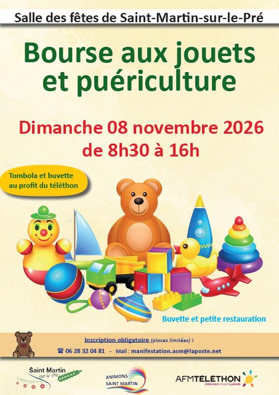 Bourse aux jouets et puériculture
