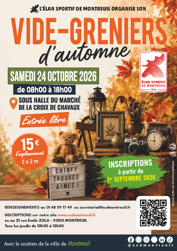 Vide-greniers d'automne