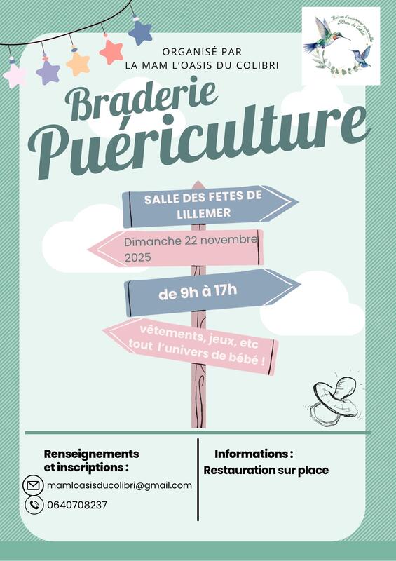 Braderie puériculture