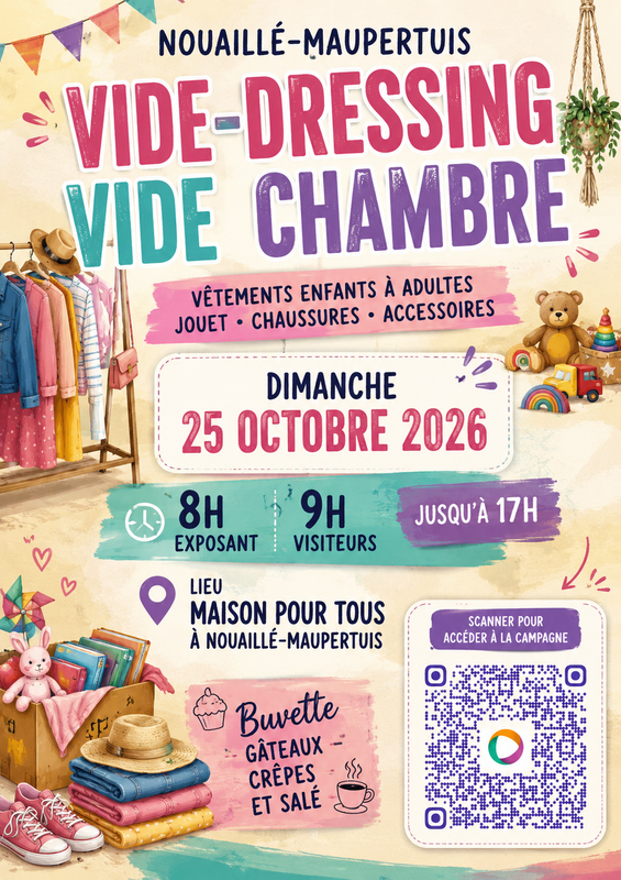 Vide ta chambre, vide dressing