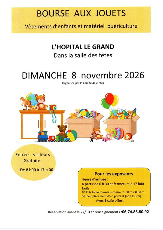 Bourse aux jouets - vêtements d'enfants