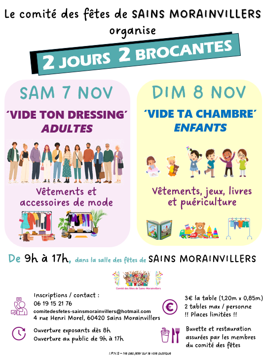 Vide dressing adultes