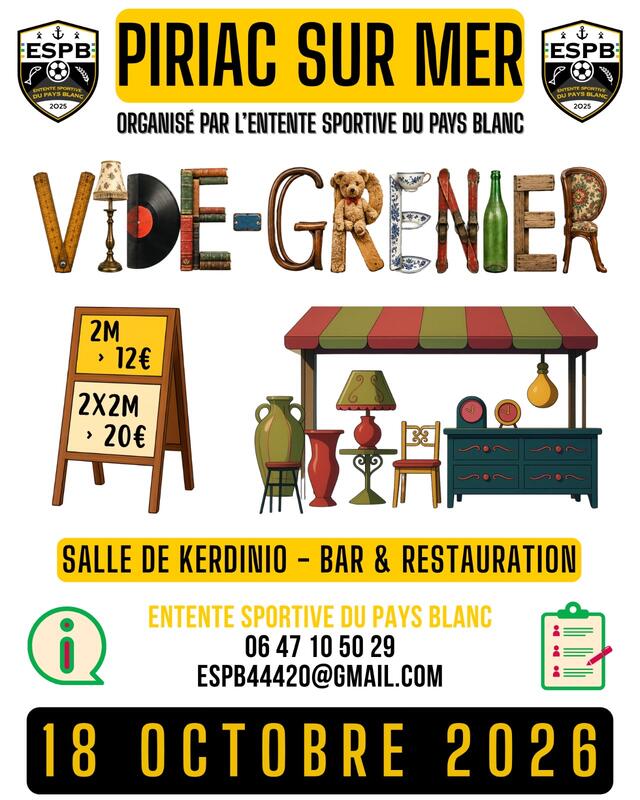 Vide grenier de l'espb
