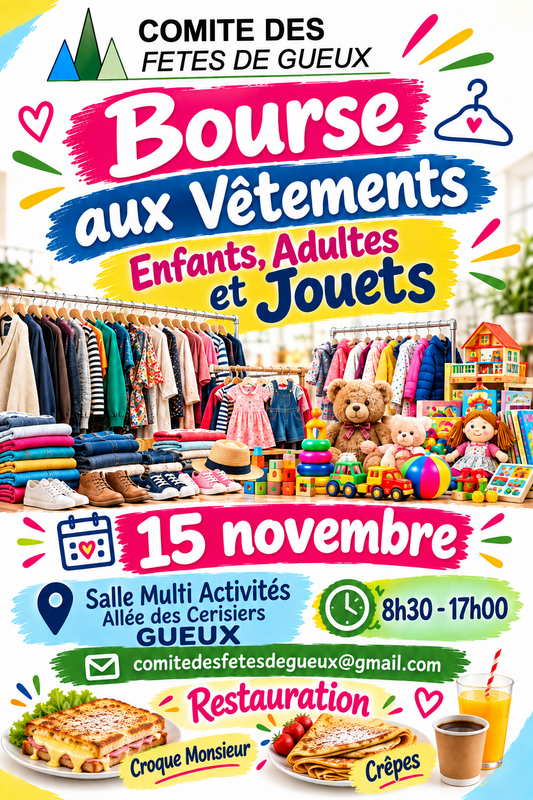 Bourse aux jouets