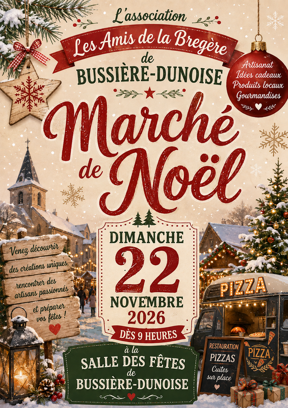 Marché de noël des amis de la bregère