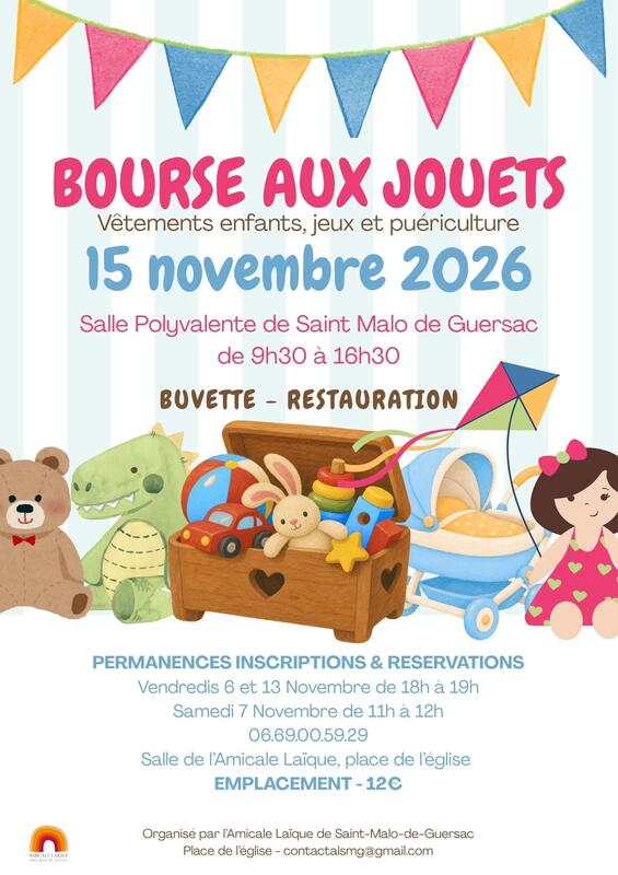 Bourse aux jouets 2026