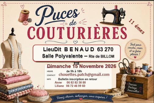 Puces des couturieres du choutt'patch de laps