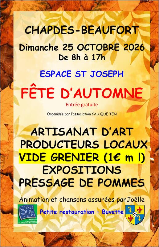 Vide grenier - fête d'automne