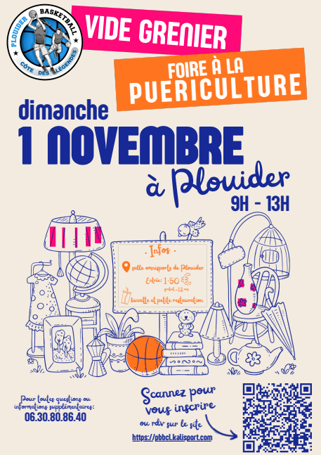 Vide grenier et foire à la puériculture