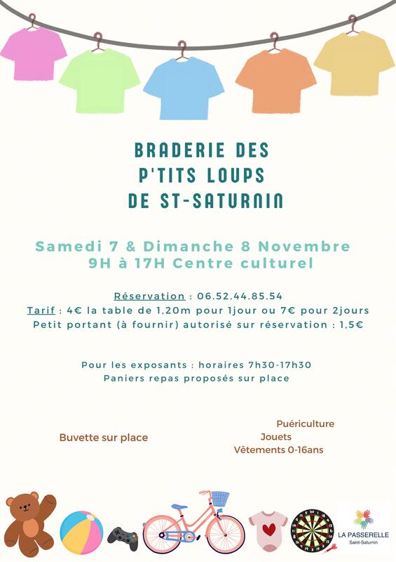 Braderie des ptits loups