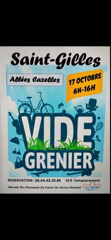 Vide grenier de l'amicale du csnj