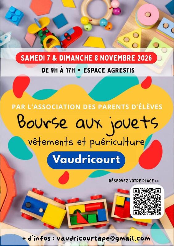 Bourse aux jouets , vêtements et puériculture