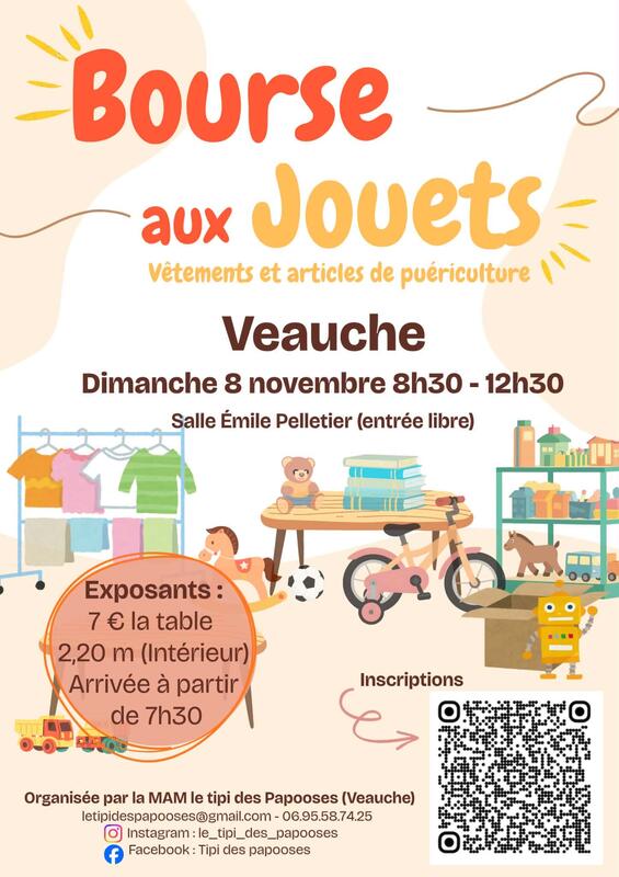 Bourse aux jouets - vêtements - puériculture
