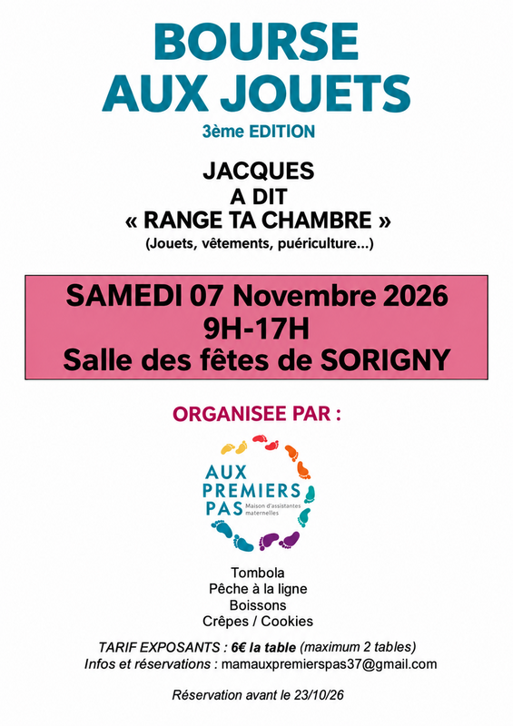 Bourse aux jouets et à la puériculture