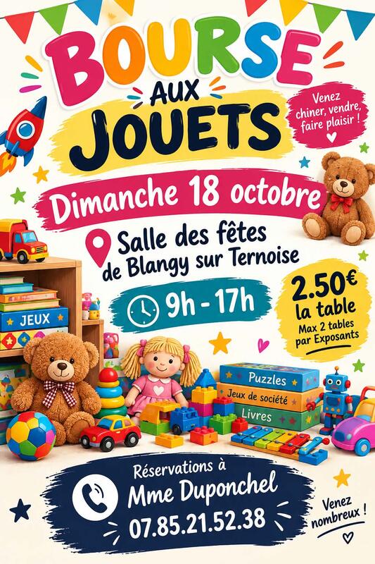 Bourse aux jouets, vêtements enfants et puériculture