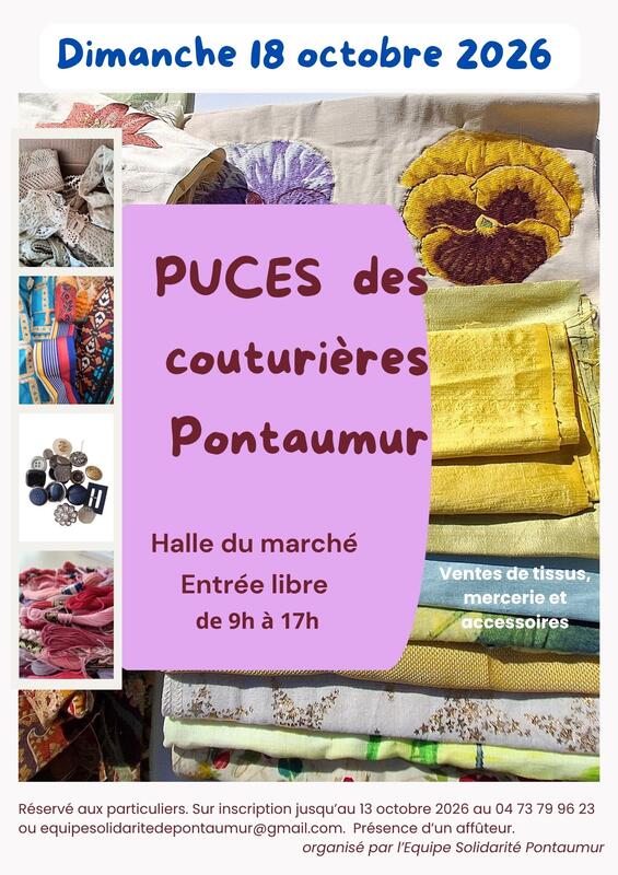 Puces de couturières