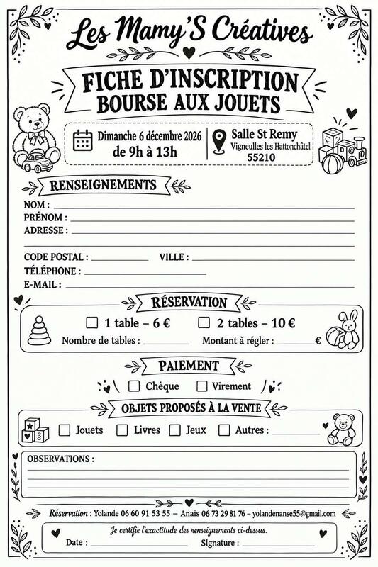 Bourse aux jouets