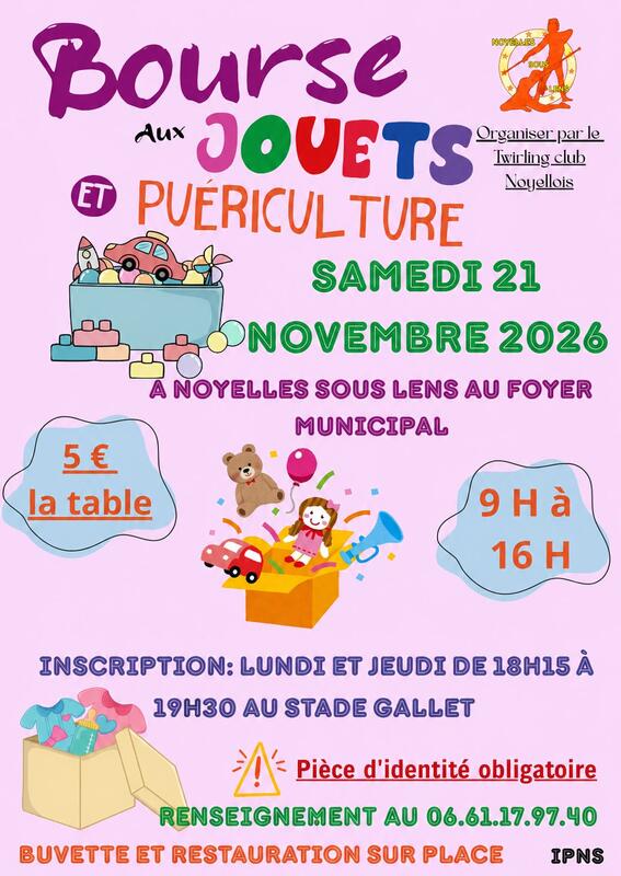 Bourse aux jouets vêtements et puériculture