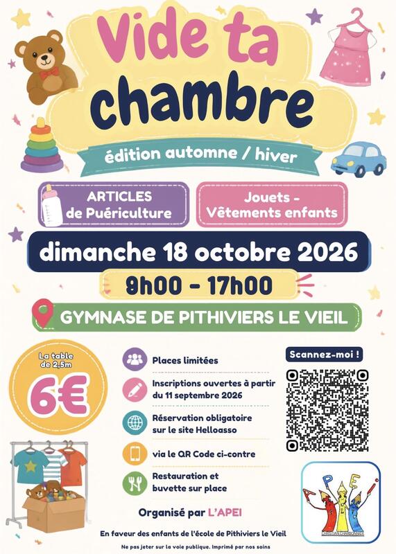 Vide ta chambre