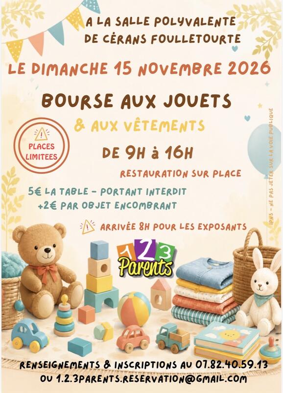 Bourse aux jouets