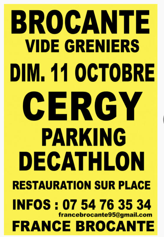 Brocante - vide greniers parking décathlon