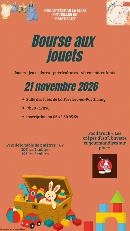 Bourse aux jouets