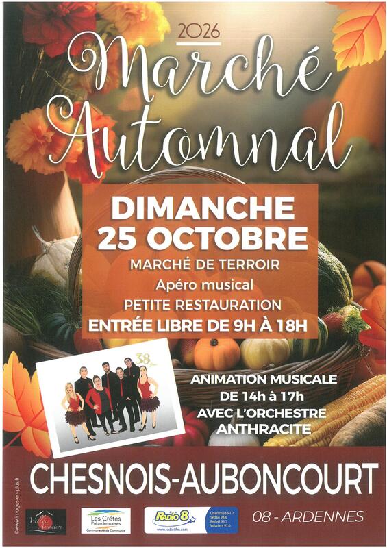 Brocante du marché automnal